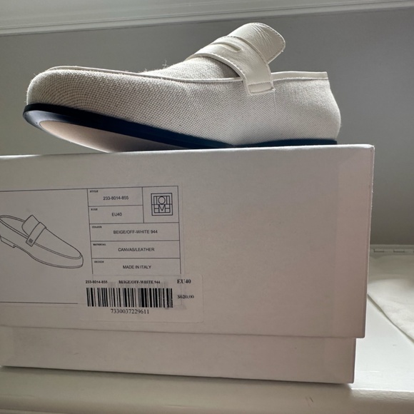 Toteme linen loafers size EU 40 - Picture 2 of 4